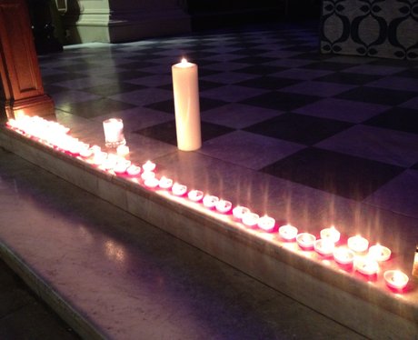 Candle-lit Vigil at Birmingham Cathedral