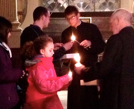 Candle-lit Vigil For Christina Edkins
