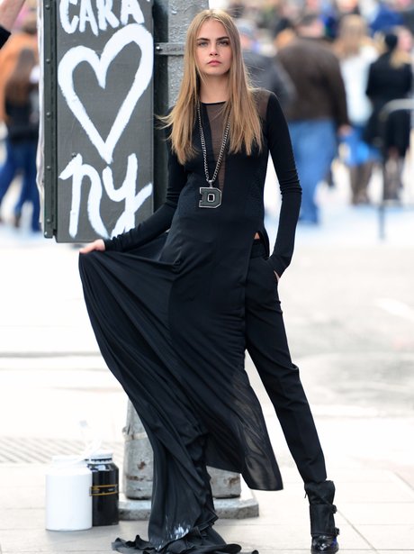 Cara Delevingne in New York