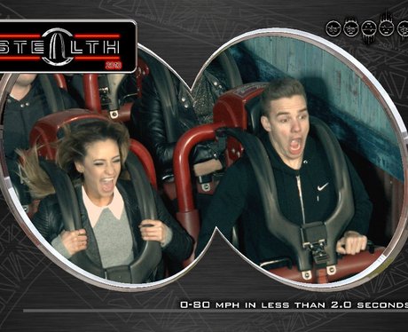 Liam Payne At Thorpe Park