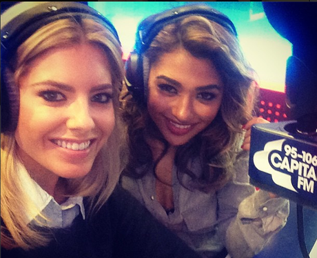 Mollie King and Vanessa White