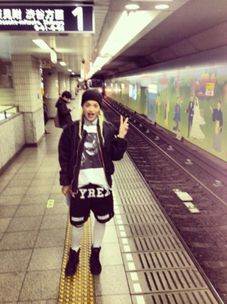 Rita Ora in Japan