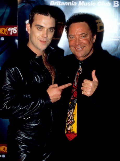 Robbie Williams and Tom Jones BRTS 1998