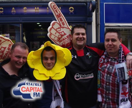 Wales v England - Westgate Street