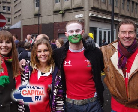 Wales v England - Westgate Street