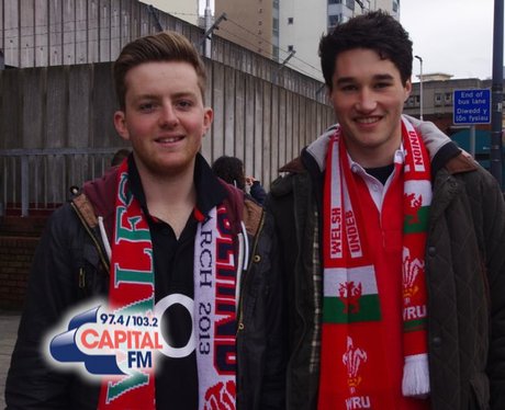 Wales v England - Westgate Street