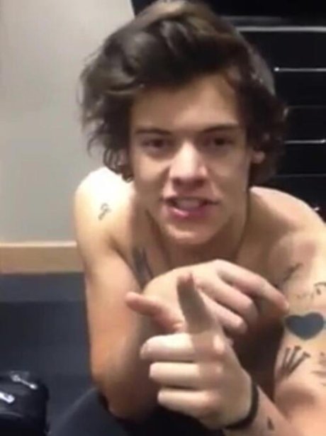 Harry Styles Topless