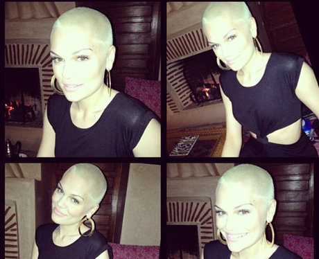 Jessie J with blonde hair