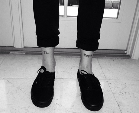 Louis Tomlinson 'The Rogue' tattoo
