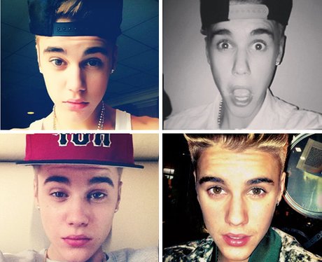 Justin Bieber Selfies - 23 Pop Stars Obsessed With Selfies - Capital