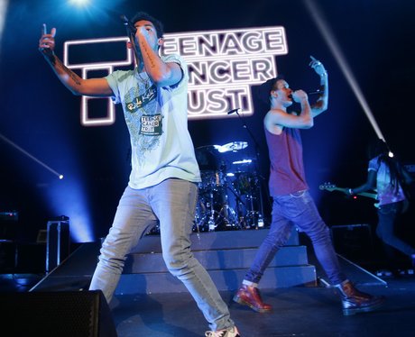 Rizzle Kicks performing on stage