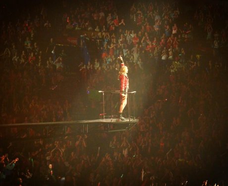 Taylor Swift performs live on her tour