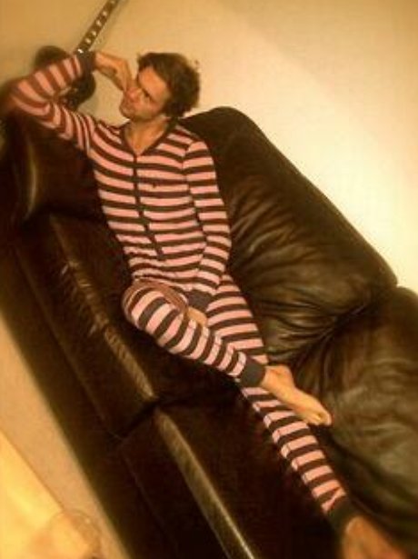Lawson's Andy Brown in a onesie