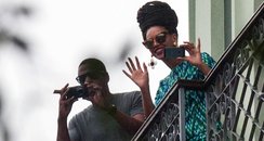 Beyonce and Jay-Z in Cuba