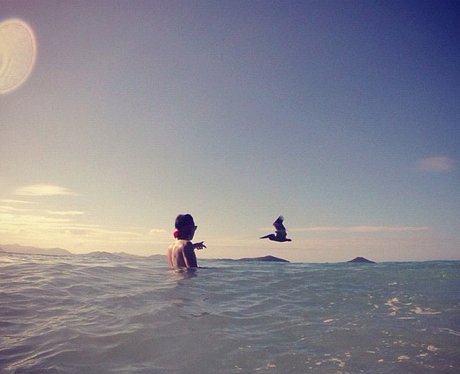 Harry Styles enjoys a short holiday break