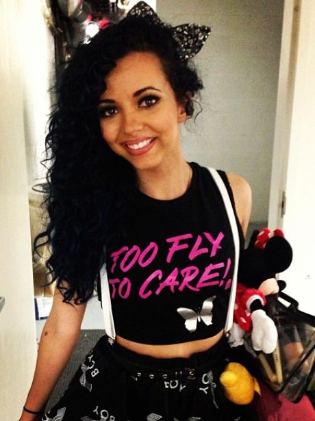 Jade Thirlwall shows off a cool top