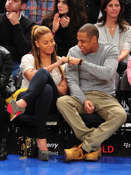 Beyonce and Jay-Z at Madison Square Garden