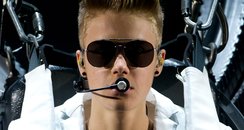 Justin Bieber performs on his tour