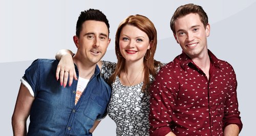 Capital FM presenters Matt, Polly and Geraint