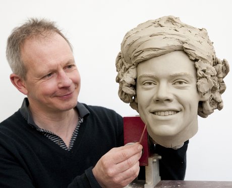 One Direction's Harry Styles as a waxwork model