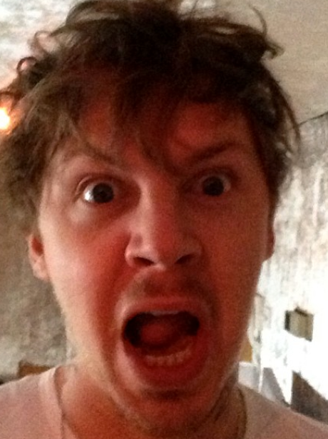 Professor Green gets angry while showing off his 'hat hair'