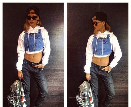Rihanna's fashion collection from Instagram
