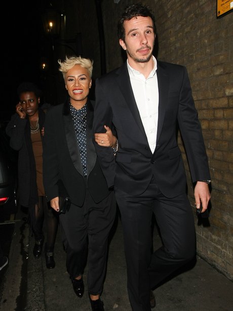 Emeli Sande and Adam Gouraguine at Music Week Awards 2013
