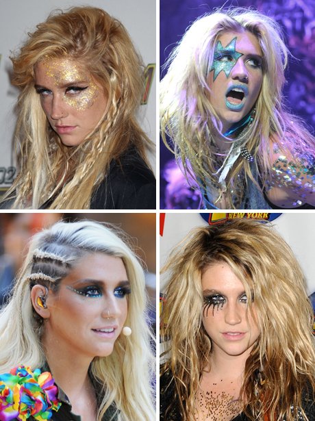 Ke$ha - Glitter (make-up)