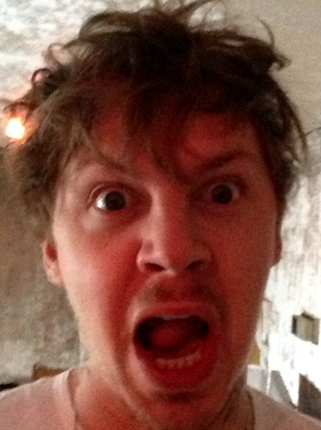 Professor Green with messy hair