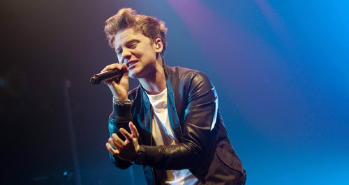 Conor Maynard performs in Paris