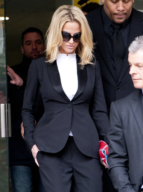 Sarah Harding leaving court