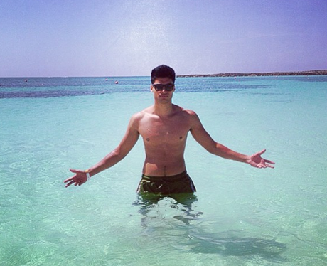 The Wanted's Siva Kaneswaran out on holiday