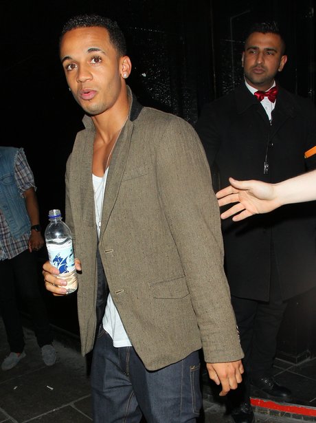 Aston Merrygold on a night out