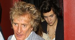 Harry Styles and Rod Stewert