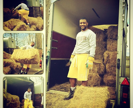 JB on his farm in Kent