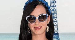 Katy Perry promoting The Smurfs 2