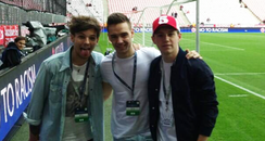 Louis Tomlinson, Liam Payn and Niall Horan