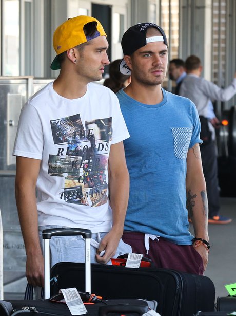 Max George and Tom Parker from The Wanted
