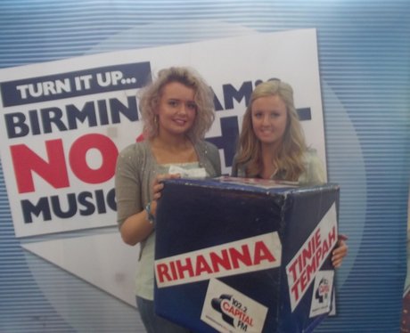 Our Street Stars were giving away Nando's vouchers