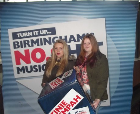 Our Street Stars were giving away Nando's vouchers
