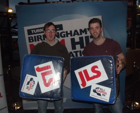 Our Street Stars were giving away Nando's vouchers