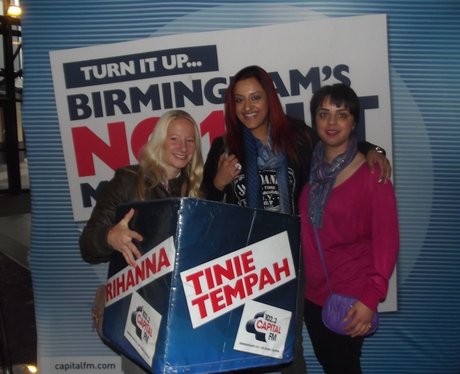 Our Street Stars were giving away Nando's vouchers
