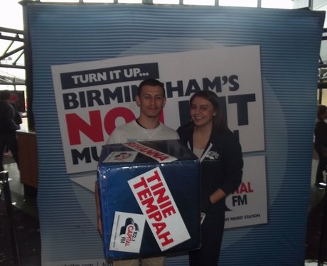 Our Street Stars were giving away Nando's vouchers