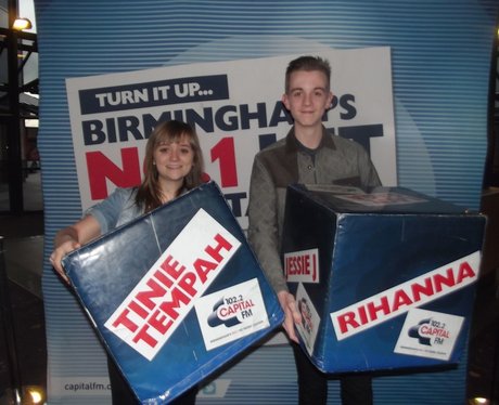 Our Street Stars were giving away Nando's vouchers