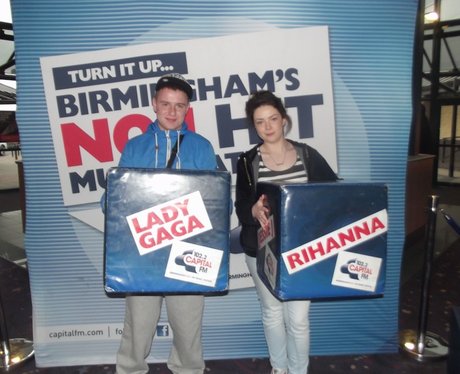Our Street Stars were giving away Nando's vouchers