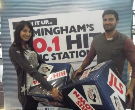 Our Street Stars were giving away Nando's vouchers