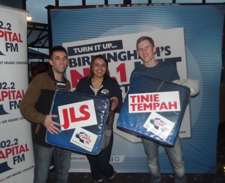 Our Street Stars were giving away Nando's vouchers