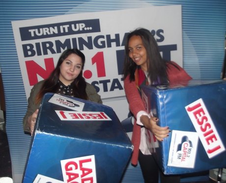 Our Street Stars were giving away Nando's vouchers