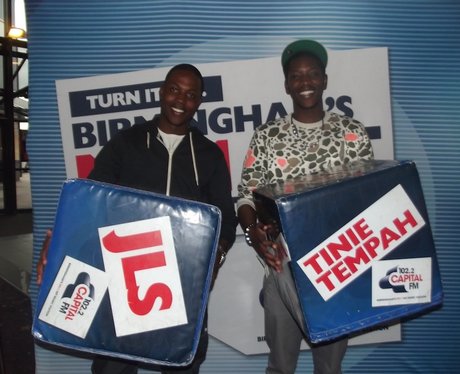 Our Street Stars were giving away Nando's vouchers
