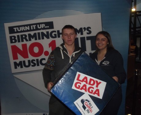 Our Street Stars were giving away Nando's vouchers
